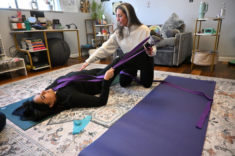 Guided stretching and strengthening exercises to help you find comfort in your body